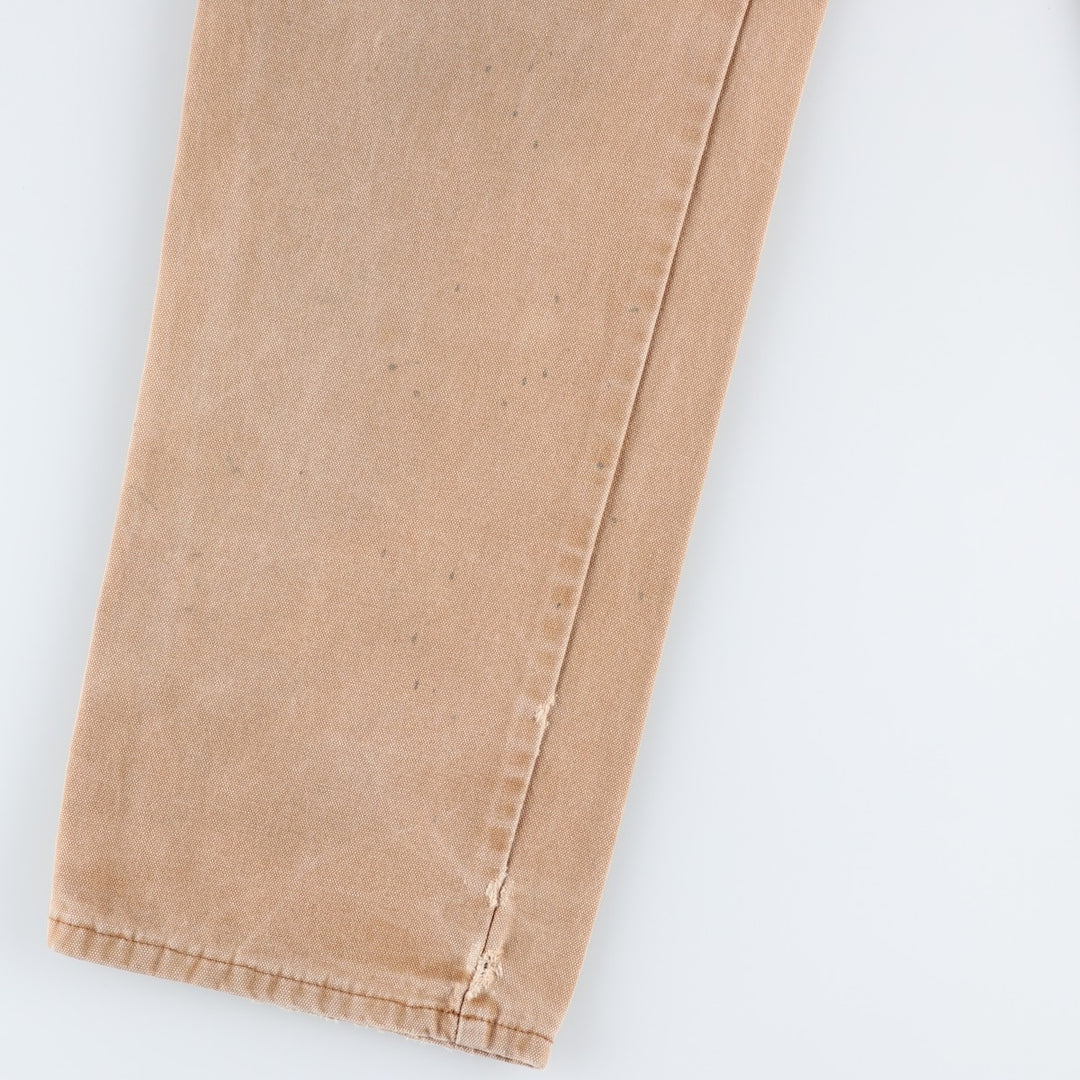 Dickies Duck Painter Pants Men's W33 equivalent cotton Beige type Vintage Second Hand