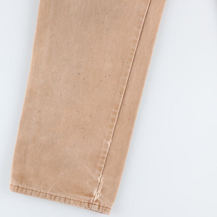 Dickies Duck Painter Pants Men's W33 equivalent cotton Beige type Vintage Second Hand