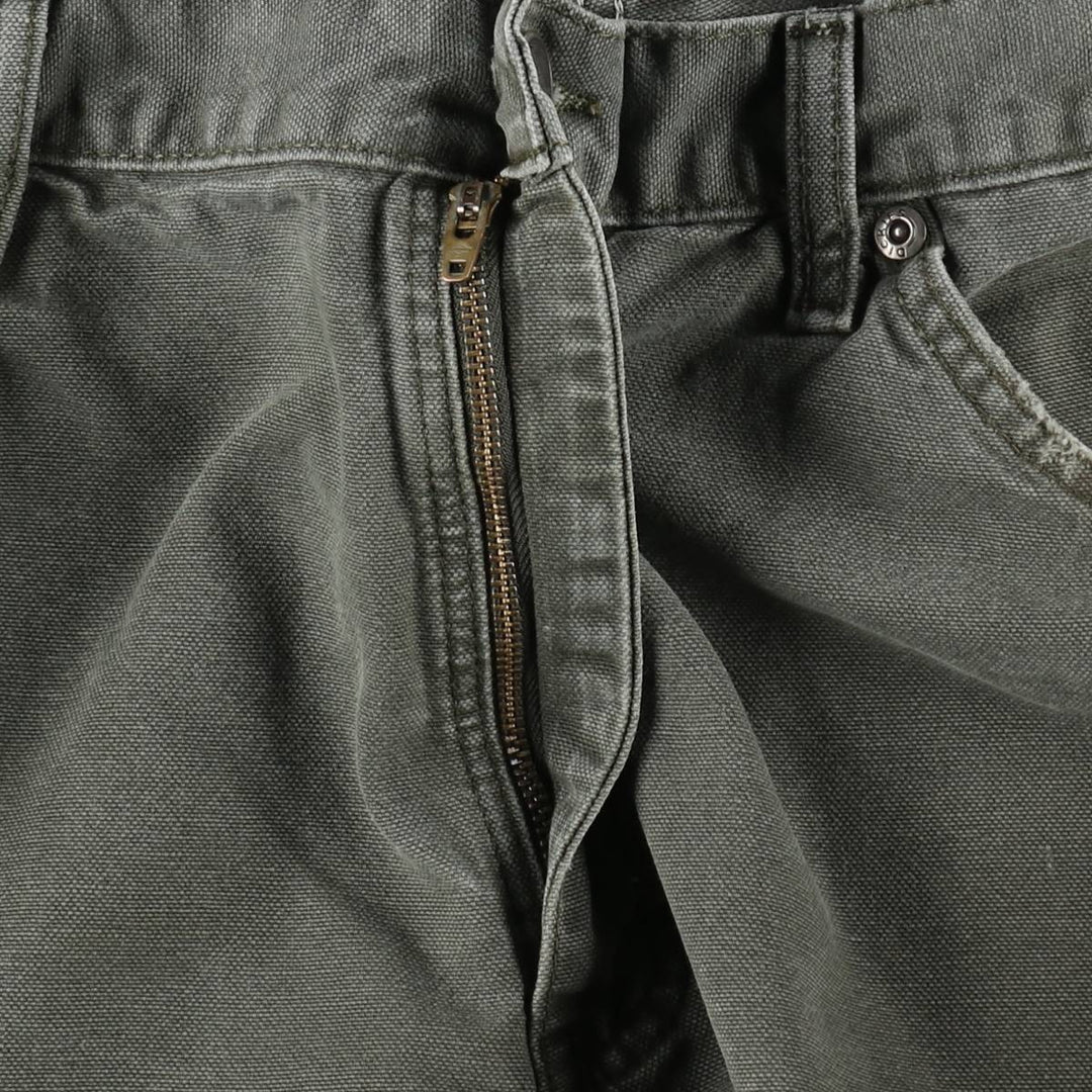 90s-00'S Dickies Duck Work Pants, Men's W37 (approx.), Vintage cotton Khaki type Vintage Second Hand