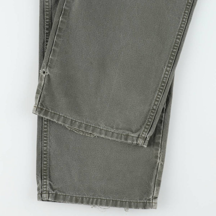 90s-00'S Dickies Duck Work Pants, Men's W37 (approx.), Vintage cotton Khaki type Vintage Second Hand