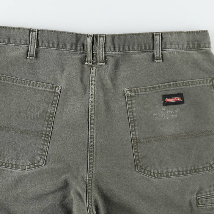 90s-00'S Dickies Duck Work Pants, Men's W37 (approx.), Vintage cotton Khaki type Vintage Second Hand