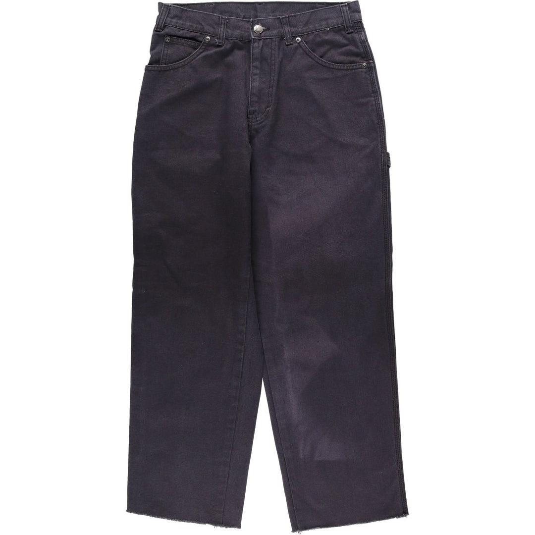 Dickies Duck Painter Pants, Men's W30 (approx.), Cut-off cotton navy blue type Vintage Second Hand