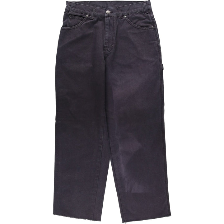 Dickies Duck Painter Pants, Men's W30 (approx.), Cut-off cotton navy blue type Vintage Second Hand