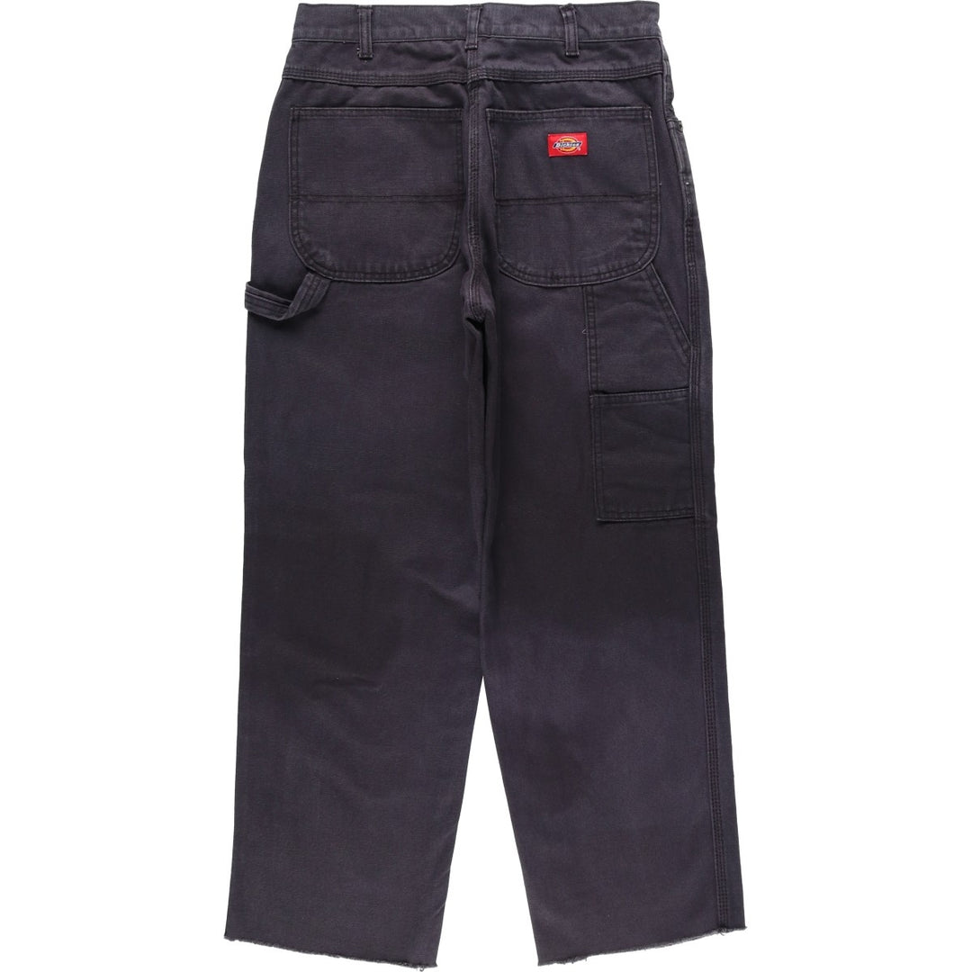 Dickies Duck Painter Pants, Men's W30 (approx.), Cut-off cotton navy blue type Vintage Second Hand