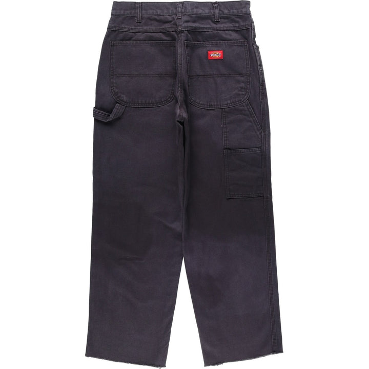 Dickies Duck Painter Pants, Men's W30 (approx.), Cut-off cotton navy blue type Vintage Second Hand