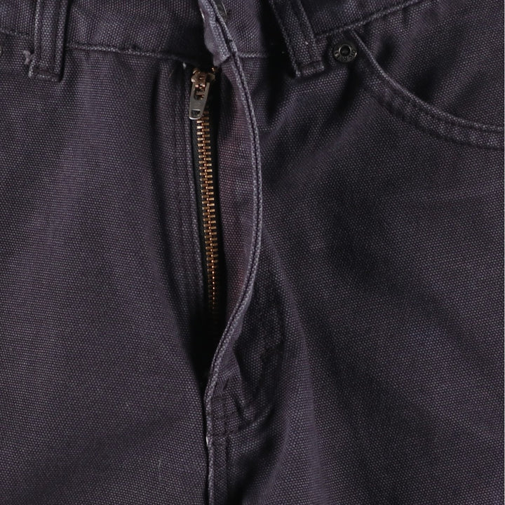 Dickies Duck Painter Pants, Men's W30 (approx.), Cut-off cotton navy blue type Vintage Second Hand