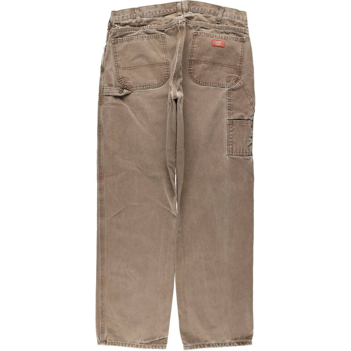 Dickies Duck Painter Pants Men's W37 unclear brown type Vintage Second Hand