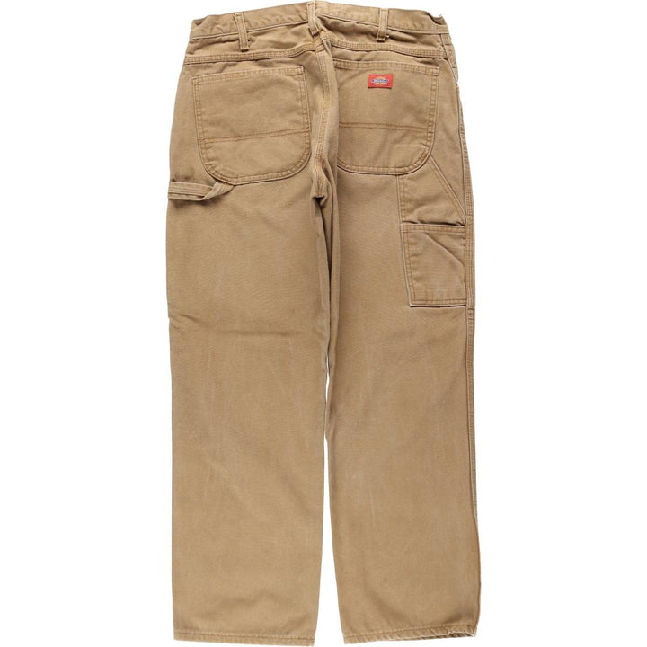 Dickies Relaxed Fit Duck Painter Pants Men's W34 equivalent cotton beige type brown Vintage Second Hand
