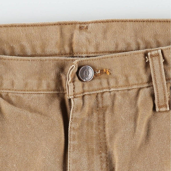 Dickies Relaxed Fit Duck Painter Pants Men's W34 equivalent cotton beige type brown Vintage Second Hand