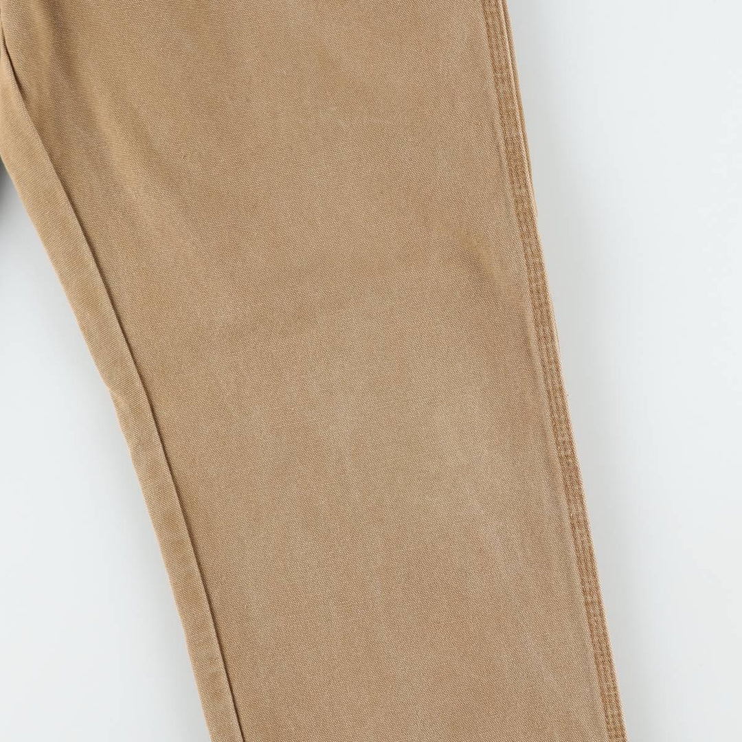 Dickies Relaxed Fit Duck Painter Pants Men's W34 equivalent cotton beige type brown Vintage Second Hand