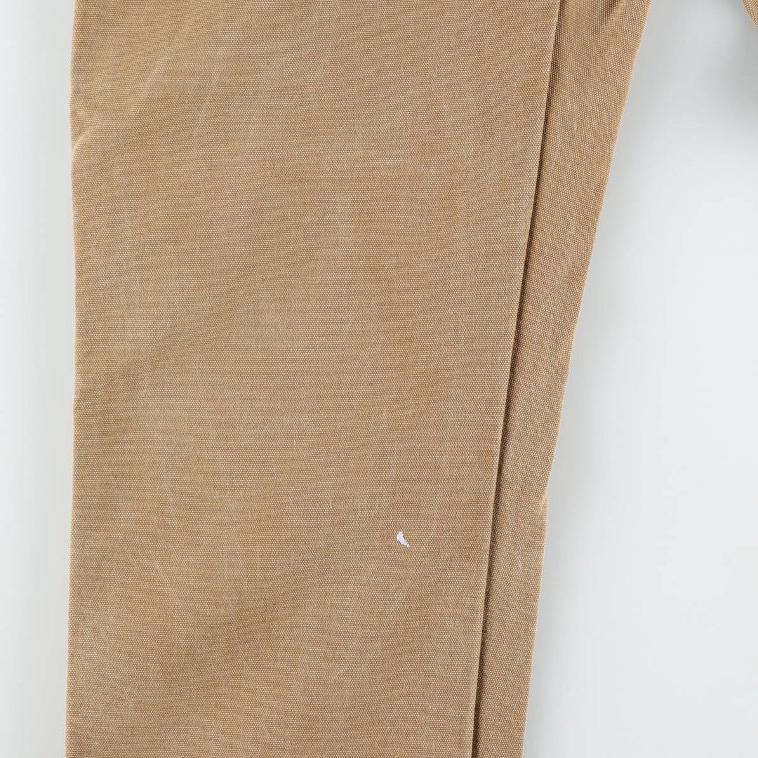 Dickies Relaxed Fit Duck Painter Pants Men's W34 equivalent cotton beige type brown Vintage Second Hand