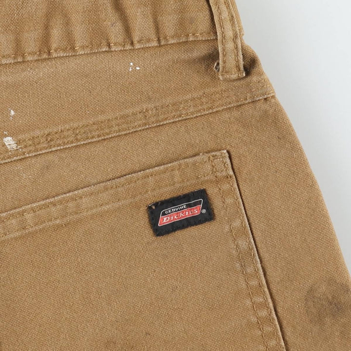 Dickies Painted Duck Painter Pants for Men, W34 equivalent cotton brown type Vintage Second Hand