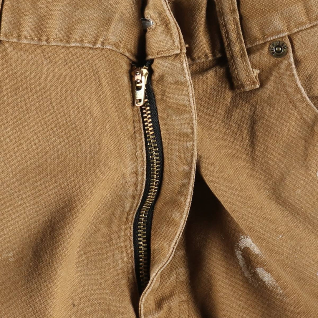 Dickies Painted Duck Painter Pants for Men, W34 equivalent cotton brown type Vintage Second Hand
