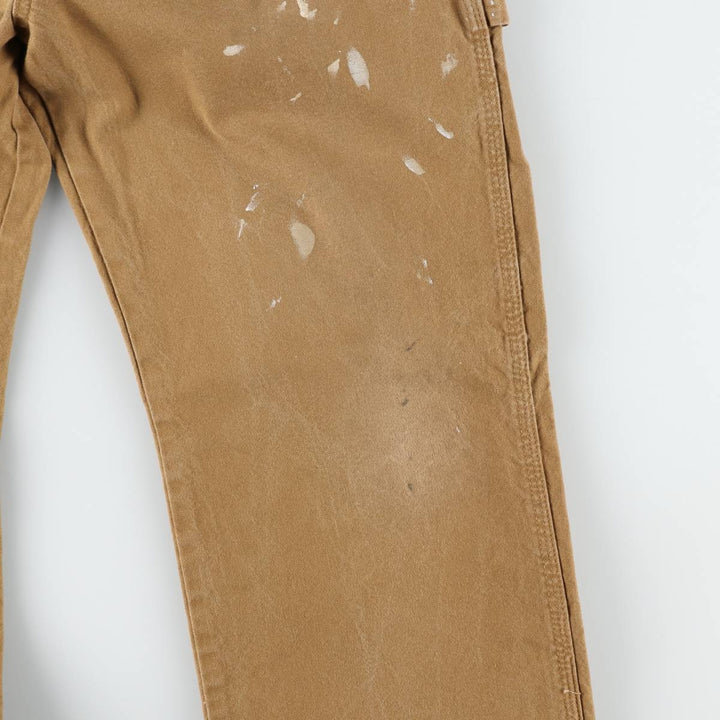Dickies Painted Duck Painter Pants for Men, W34 equivalent cotton brown type Vintage Second Hand