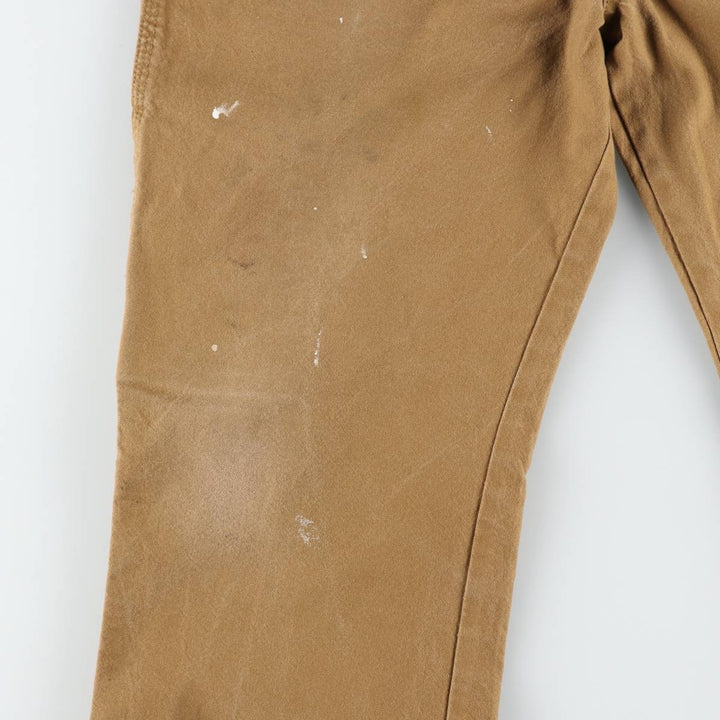 Dickies Painted Duck Painter Pants for Men, W34 equivalent cotton brown type Vintage Second Hand