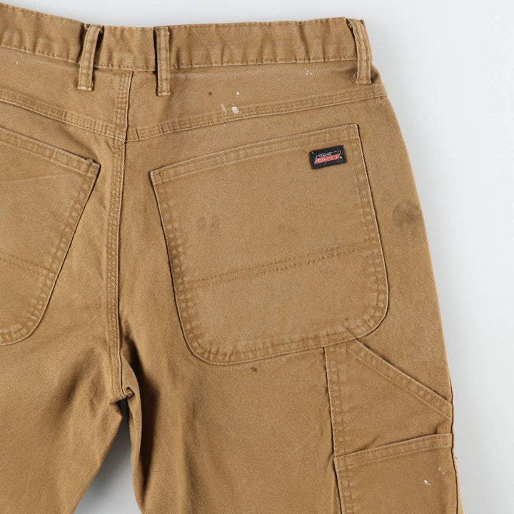 Dickies Painted Duck Painter Pants for Men, W34 equivalent cotton brown type Vintage Second Hand