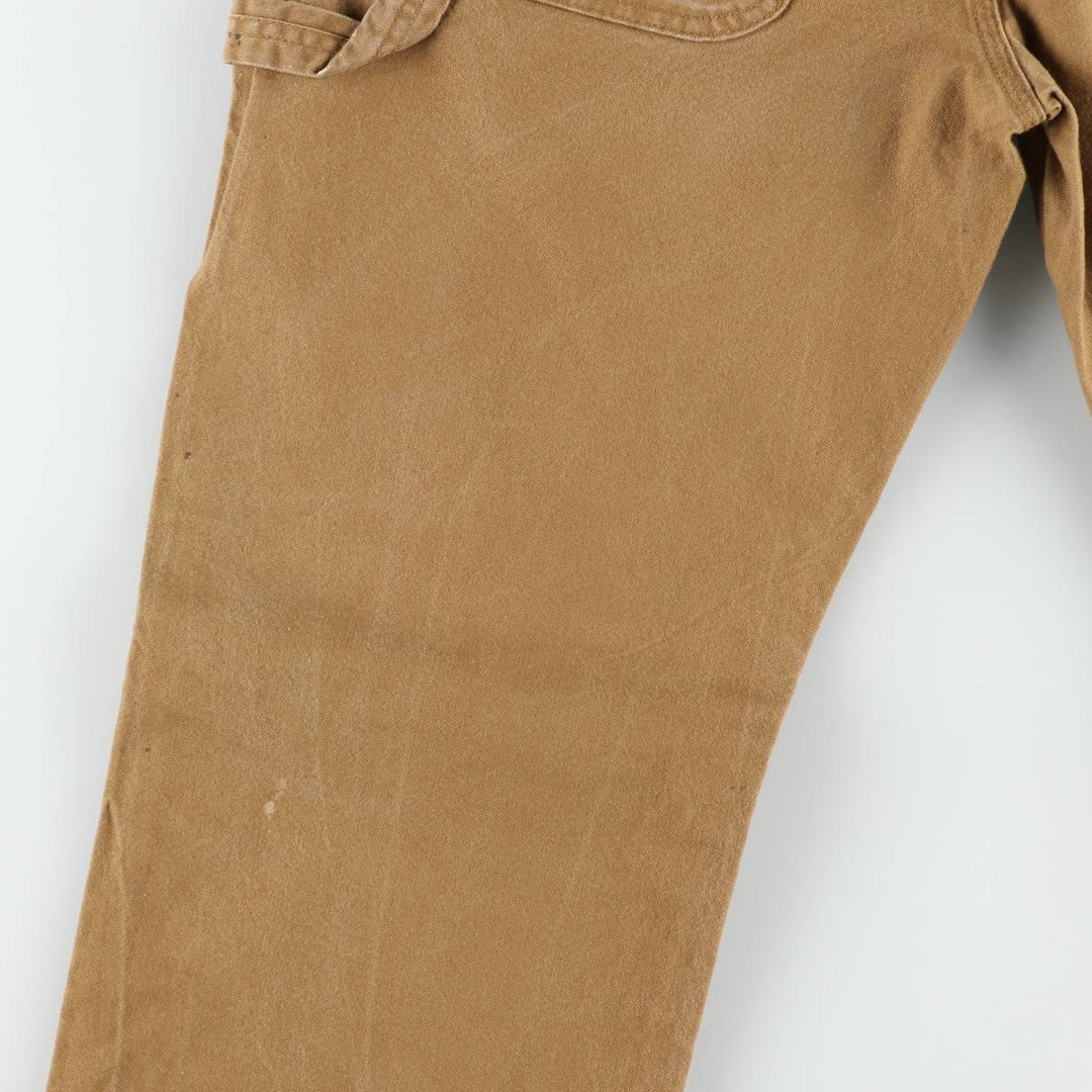 Dickies Painted Duck Painter Pants for Men, W34 equivalent cotton brown type Vintage Second Hand