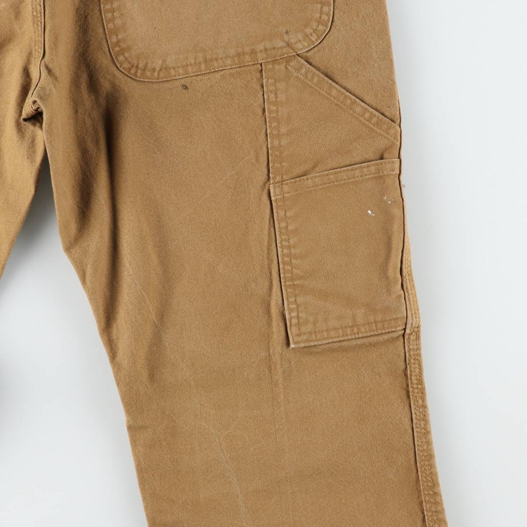 Dickies Painted Duck Painter Pants for Men, W34 equivalent cotton brown type Vintage Second Hand