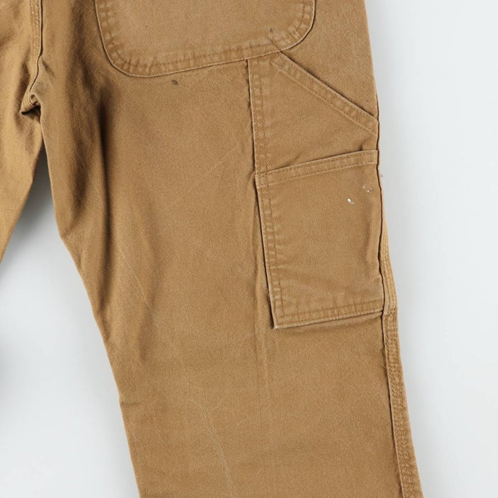 Dickies Painted Duck Painter Pants for Men, W34 equivalent cotton brown type Vintage Second Hand