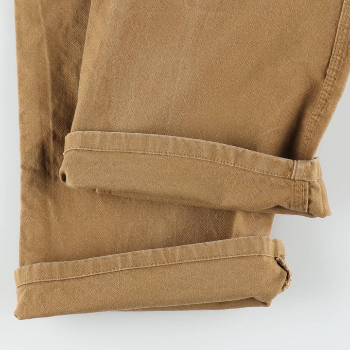 Dickies Painted Duck Painter Pants for Men, W34 equivalent cotton brown type Vintage Second Hand