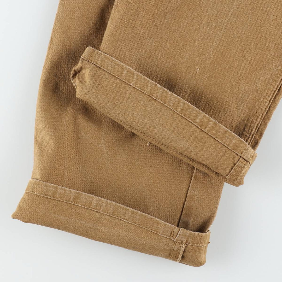 Dickies Painted Duck Painter Pants for Men, W34 equivalent cotton brown type Vintage Second Hand