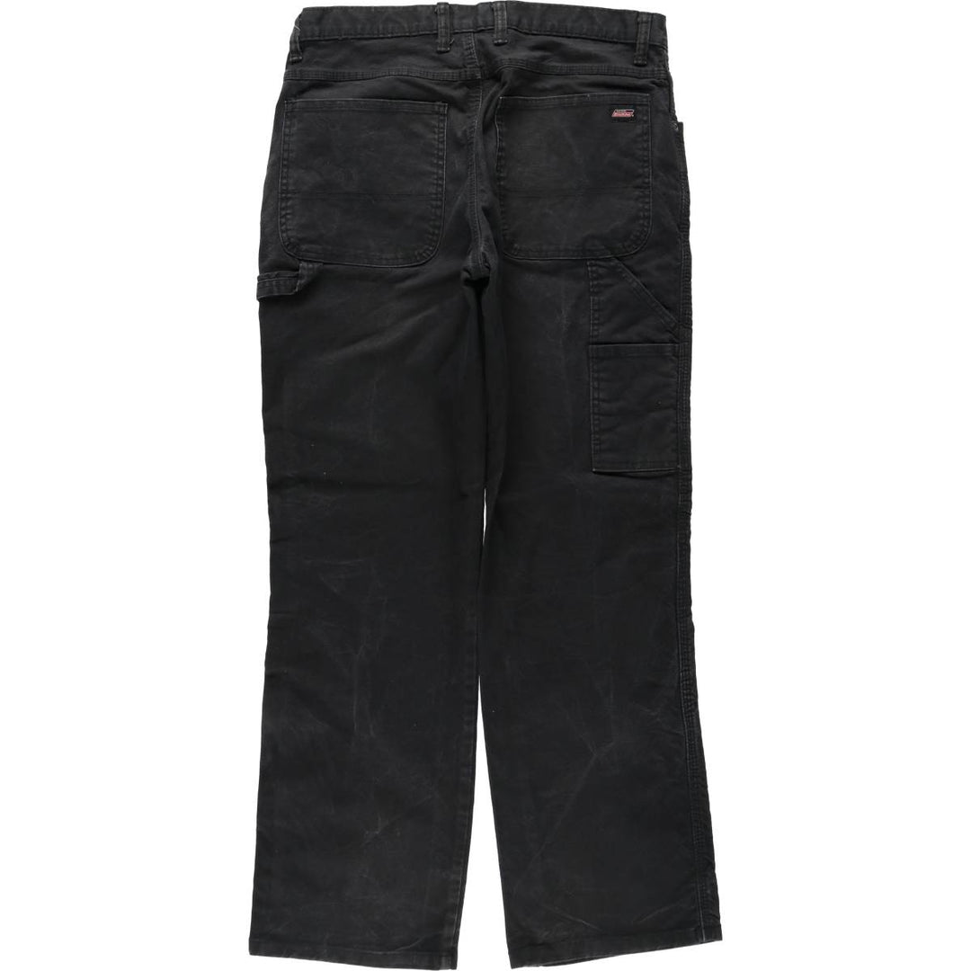 Dickies Duck Painter Pants Men's W34 equivalent cotton black type Vintage Second Hand
