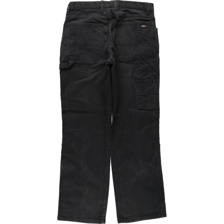 Dickies Duck Painter Pants Men's W34 equivalent cotton black type Vintage Second Hand