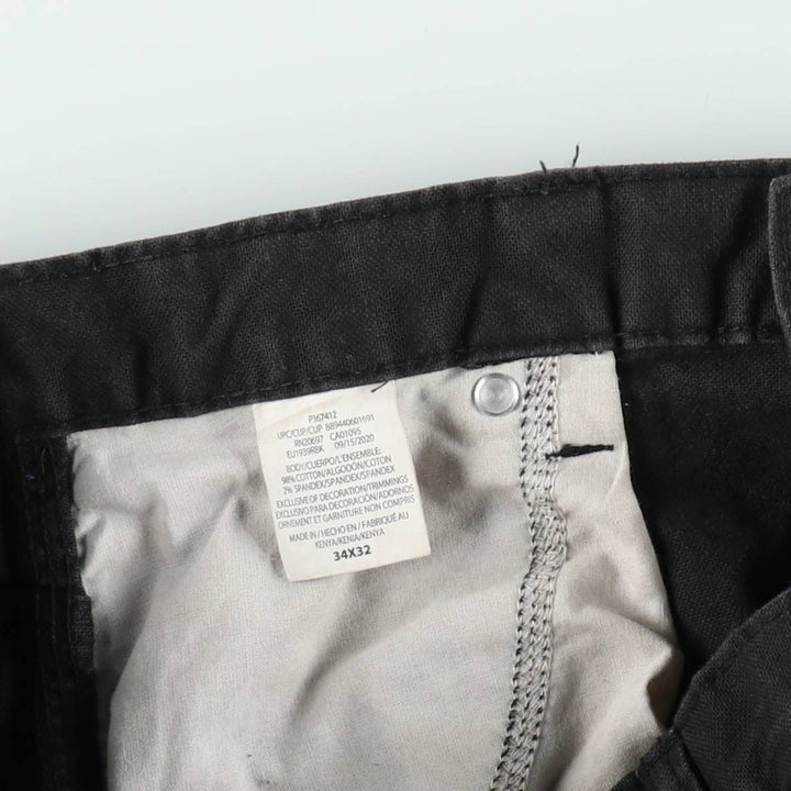 Dickies Duck Painter Pants Men's W34 equivalent cotton black type Vintage Second Hand