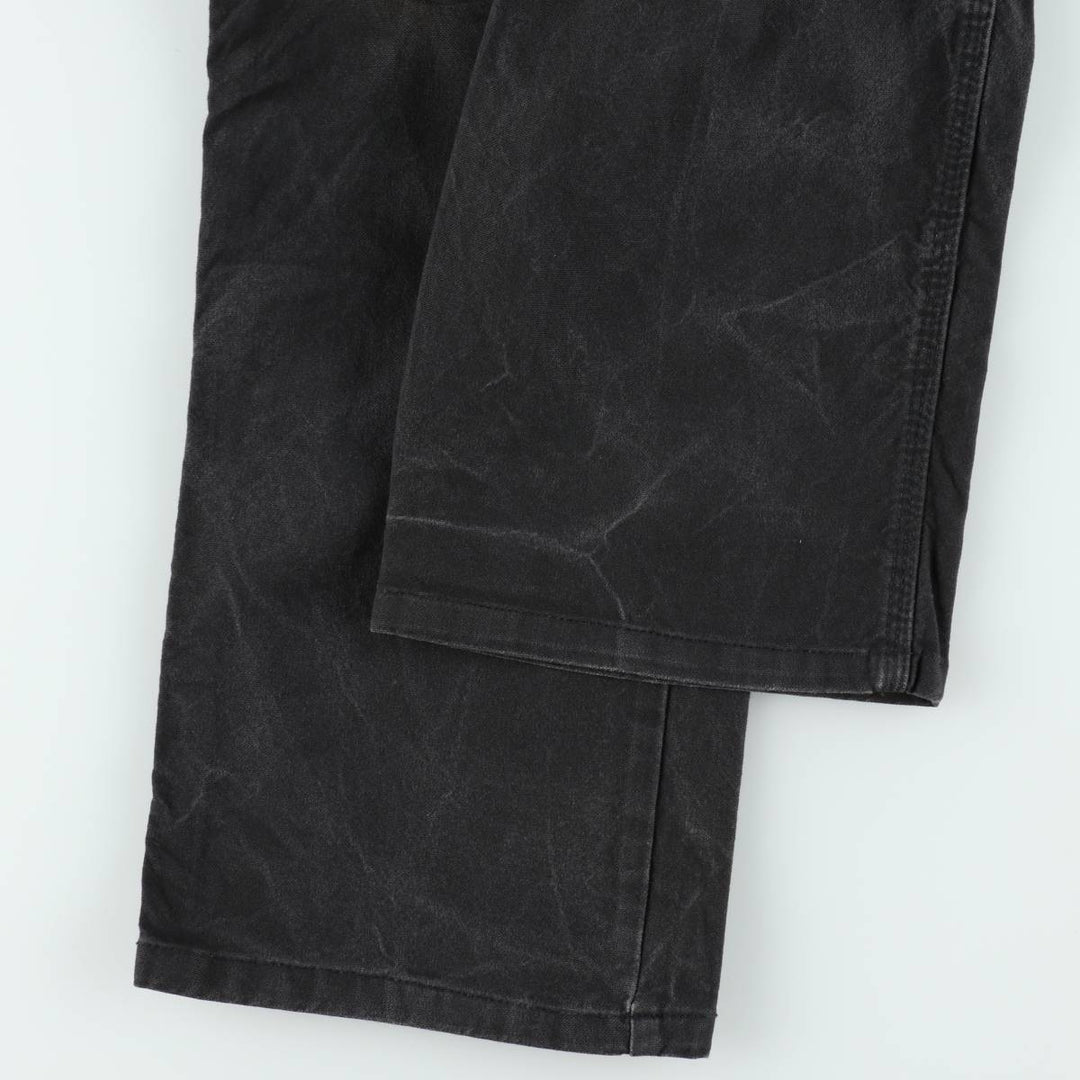 Dickies Duck Painter Pants Men's W34 equivalent cotton black type Vintage Second Hand
