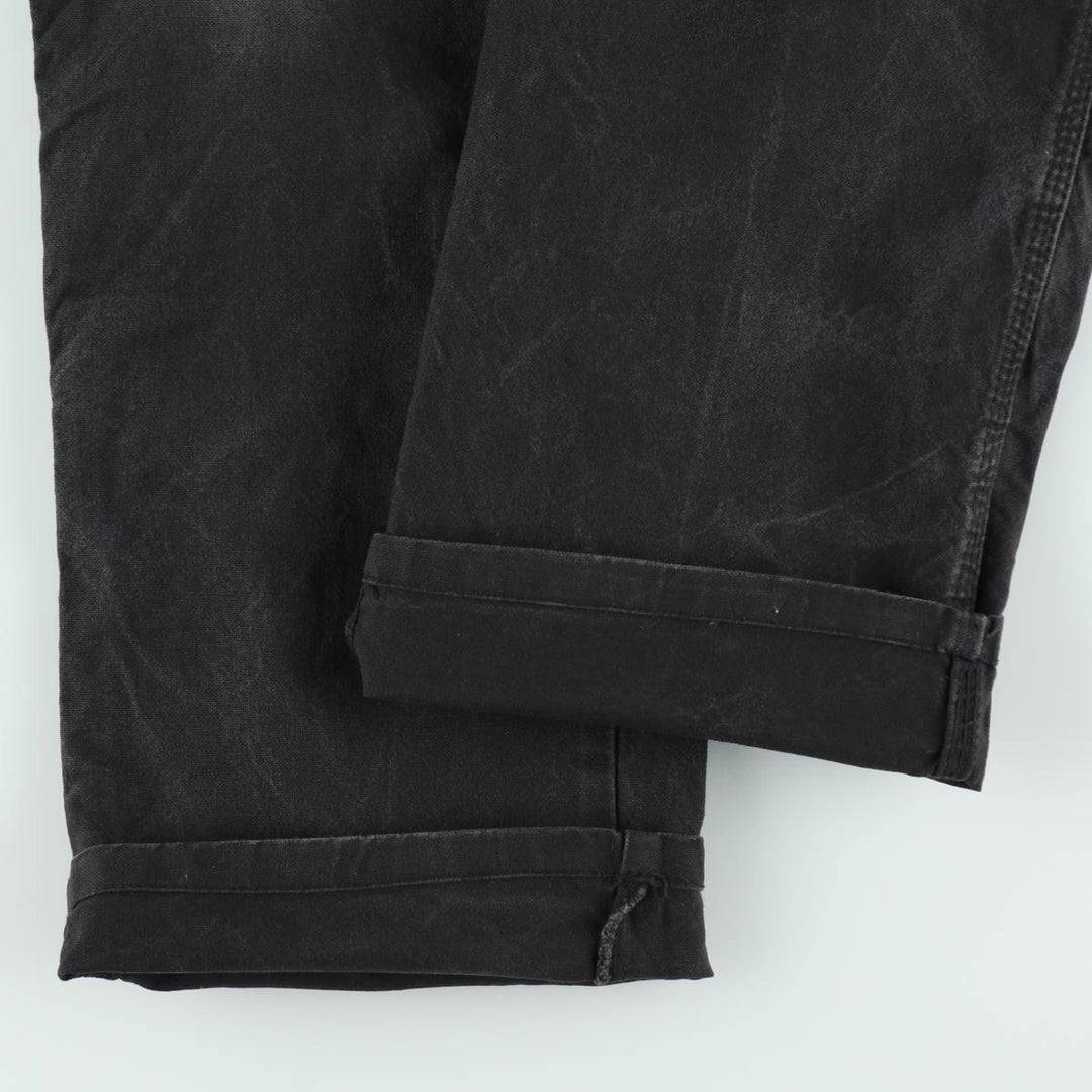 Dickies Duck Painter Pants Men's W34 equivalent cotton black type Vintage Second Hand