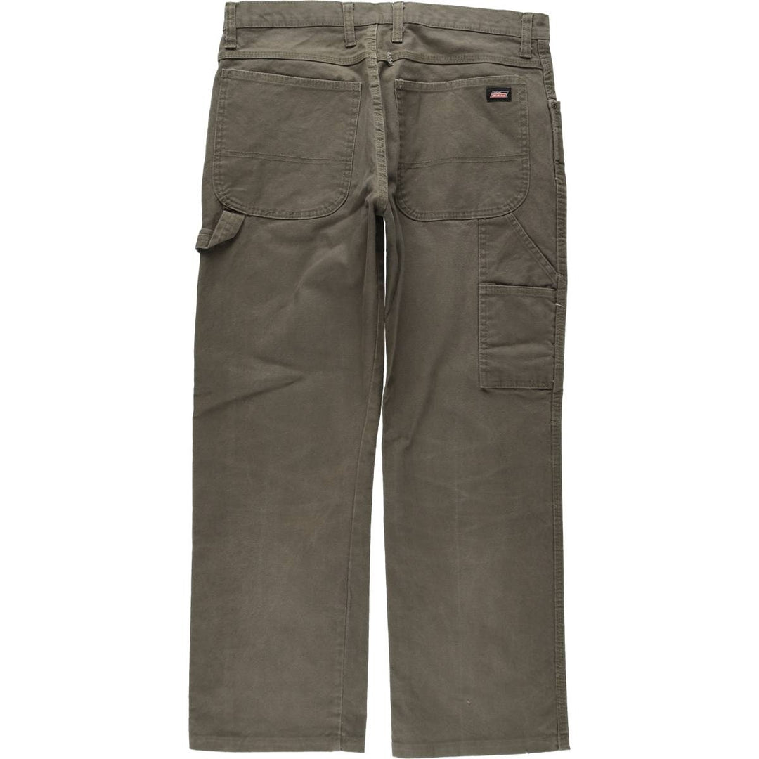 Dickies Duck Painter Pants Men's W34 equivalent cotton Khaki type Vintage Second Hand