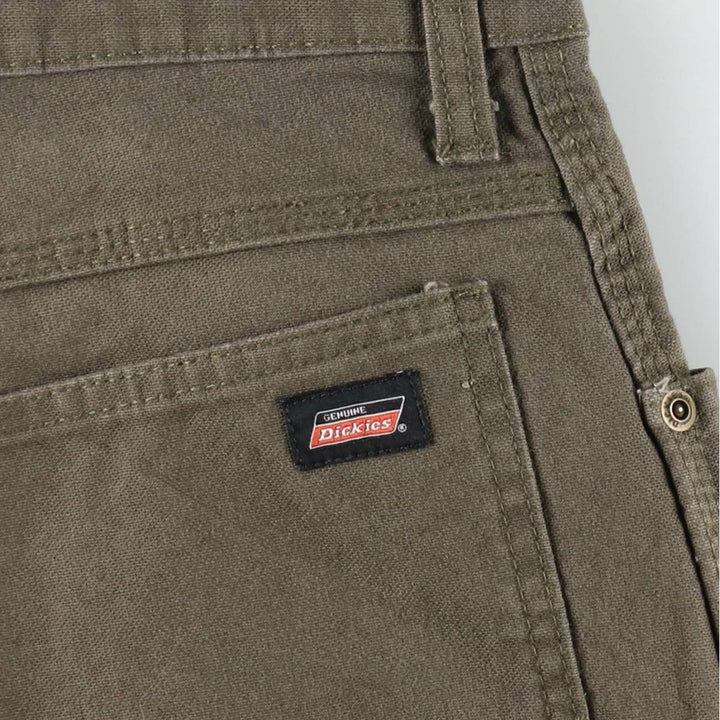 Dickies Duck Painter Pants Men's W34 equivalent cotton Khaki type Vintage Second Hand