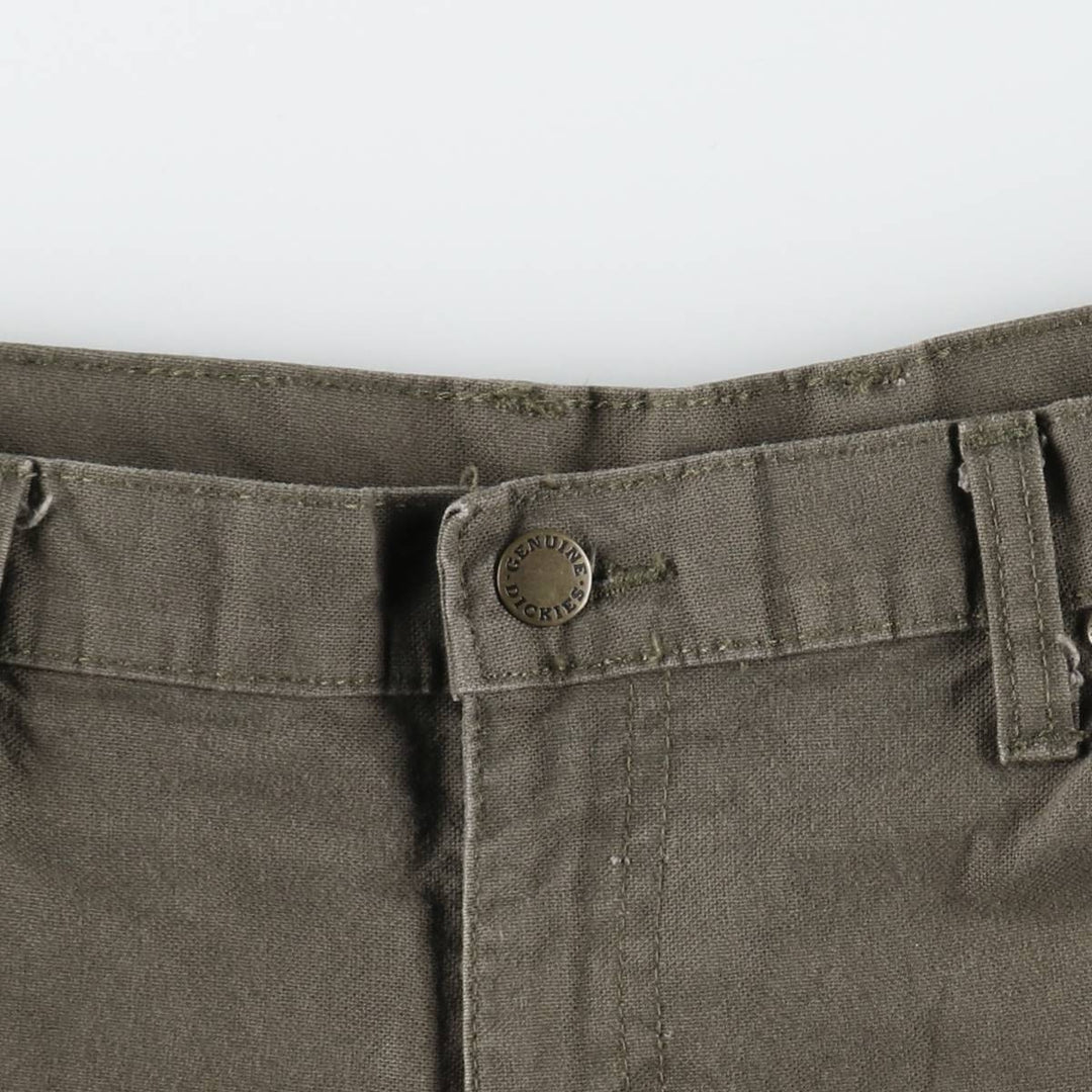 Dickies Duck Painter Pants Men's W34 equivalent cotton Khaki type Vintage Second Hand