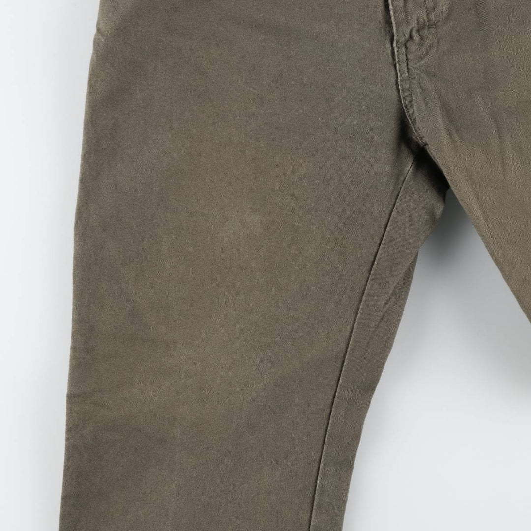 Dickies Duck Painter Pants Men's W34 equivalent cotton Khaki type Vintage Second Hand