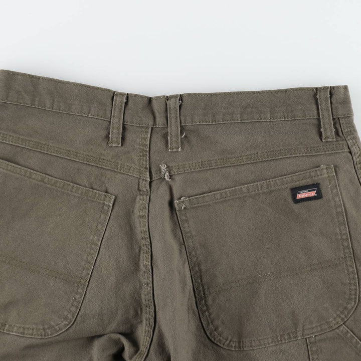 Dickies Duck Painter Pants Men's W34 equivalent cotton Khaki type Vintage Second Hand