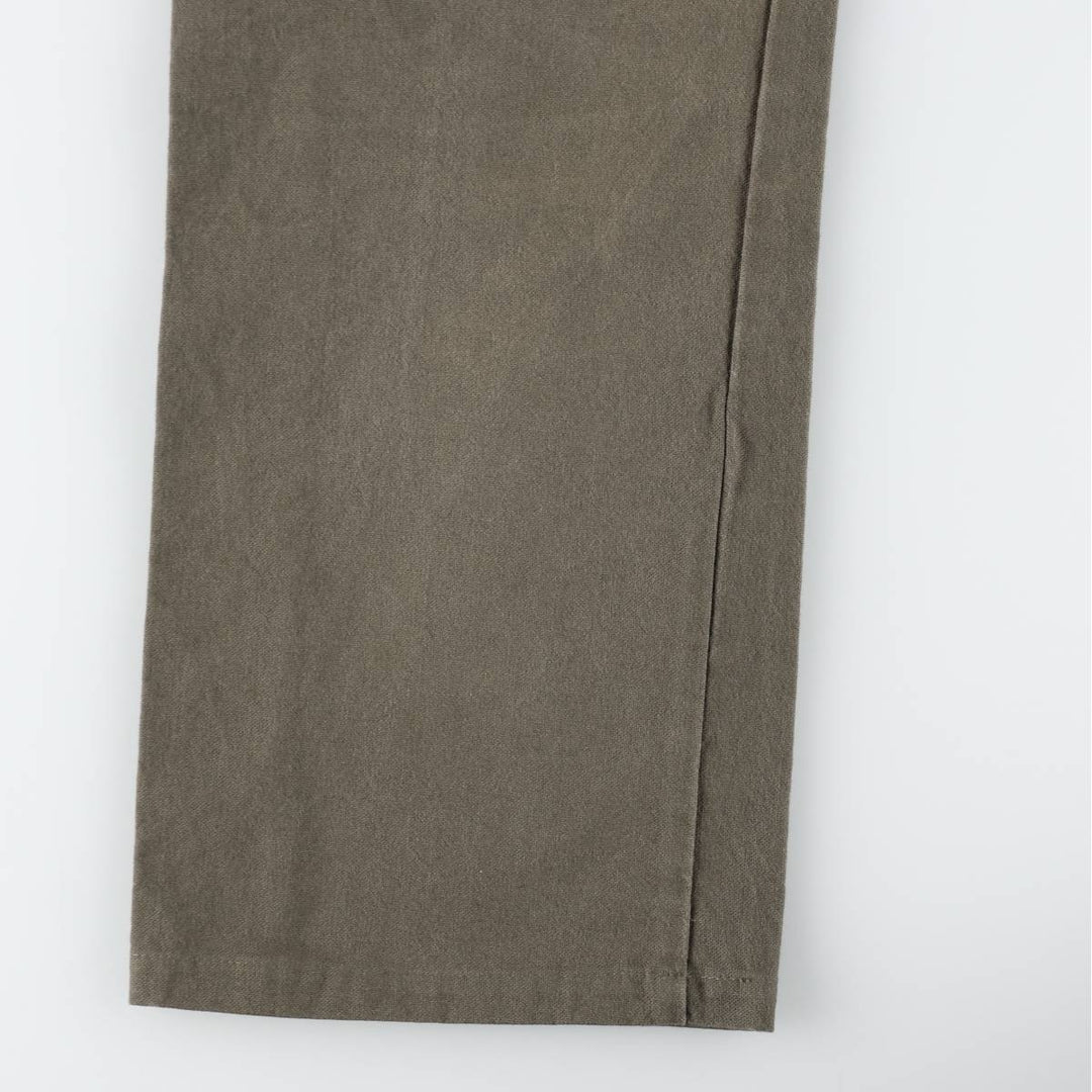 Dickies Duck Painter Pants Men's W34 equivalent cotton Khaki type Vintage Second Hand