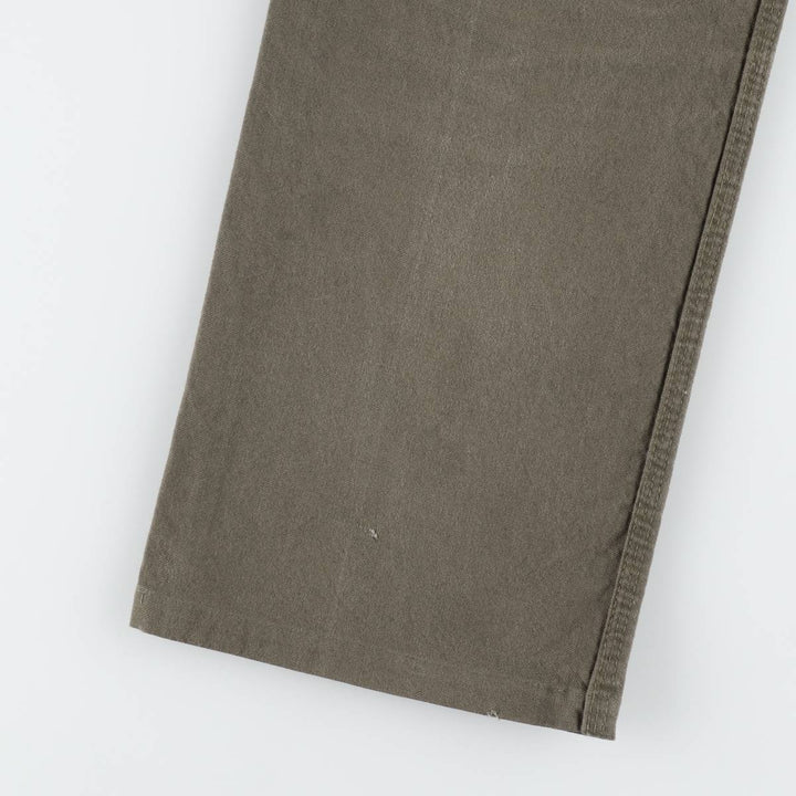 Dickies Duck Painter Pants Men's W34 equivalent cotton Khaki type Vintage Second Hand