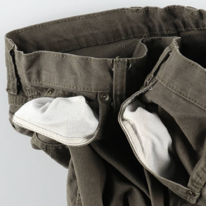 Dickies Duck Painter Pants Men's W34 equivalent cotton Khaki type Vintage Second Hand