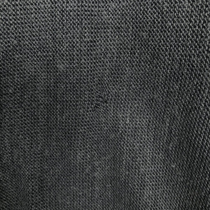 90'S IZOD acrylic knit cardigan, made in the USA, men's size L, vintage acrylic gray type Vintage Second Hand