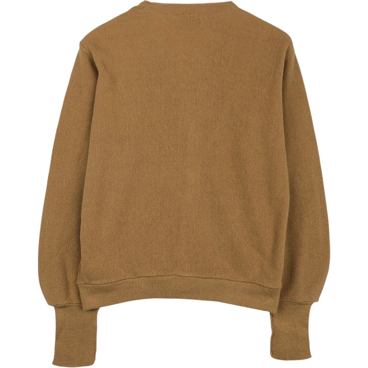 Lacoste IZOD Acrylic Knit Cardigan, Men's Size S (approx.) Oron Acrylic Beige type Vintage Second Hand