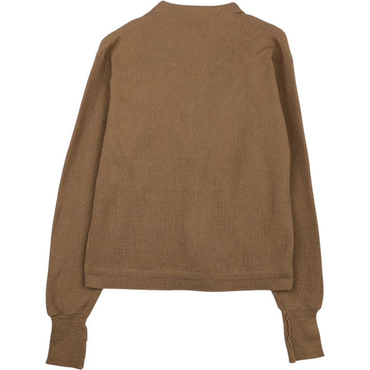 McGREGOR acrylic knit cardigan, men's size XL equivalent, vintage. Oron Acrylic Beige type Vintage Second Hand