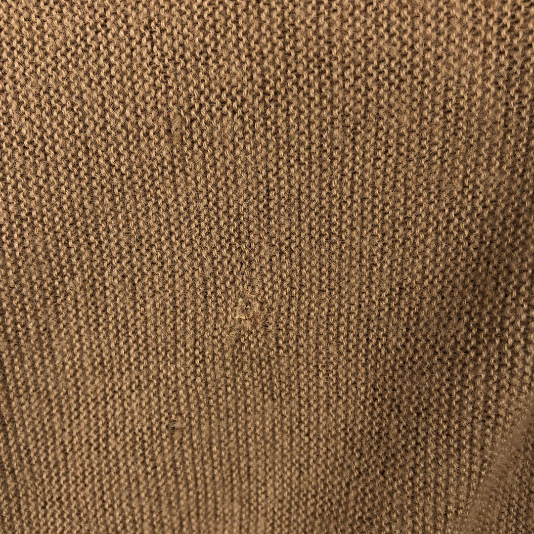 McGREGOR acrylic knit cardigan, men's size XL equivalent, vintage. Oron Acrylic Beige type Vintage Second Hand