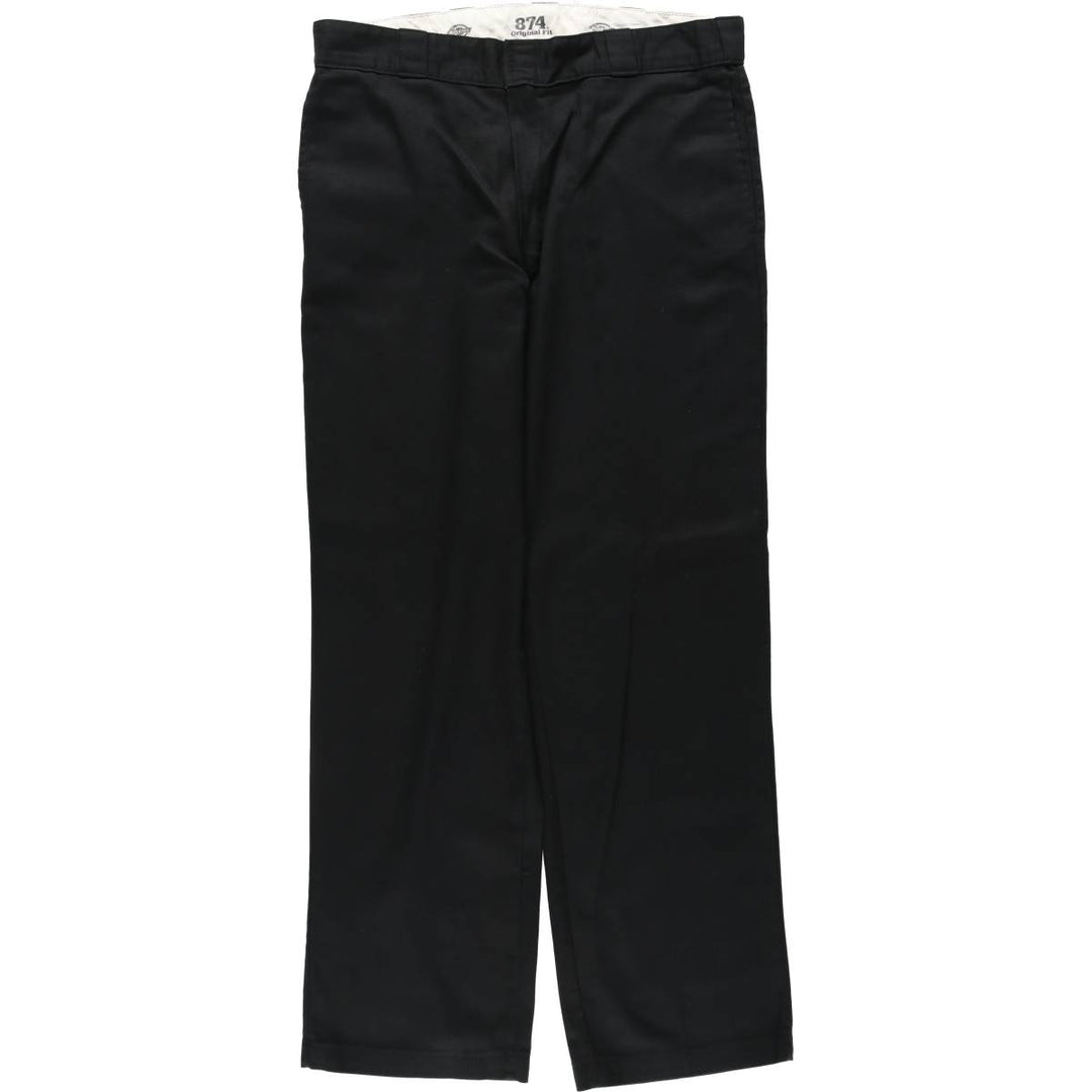 Dickies 874 Original Fit Work Pants for Men, W36 unclear black type Vintage Second Hand