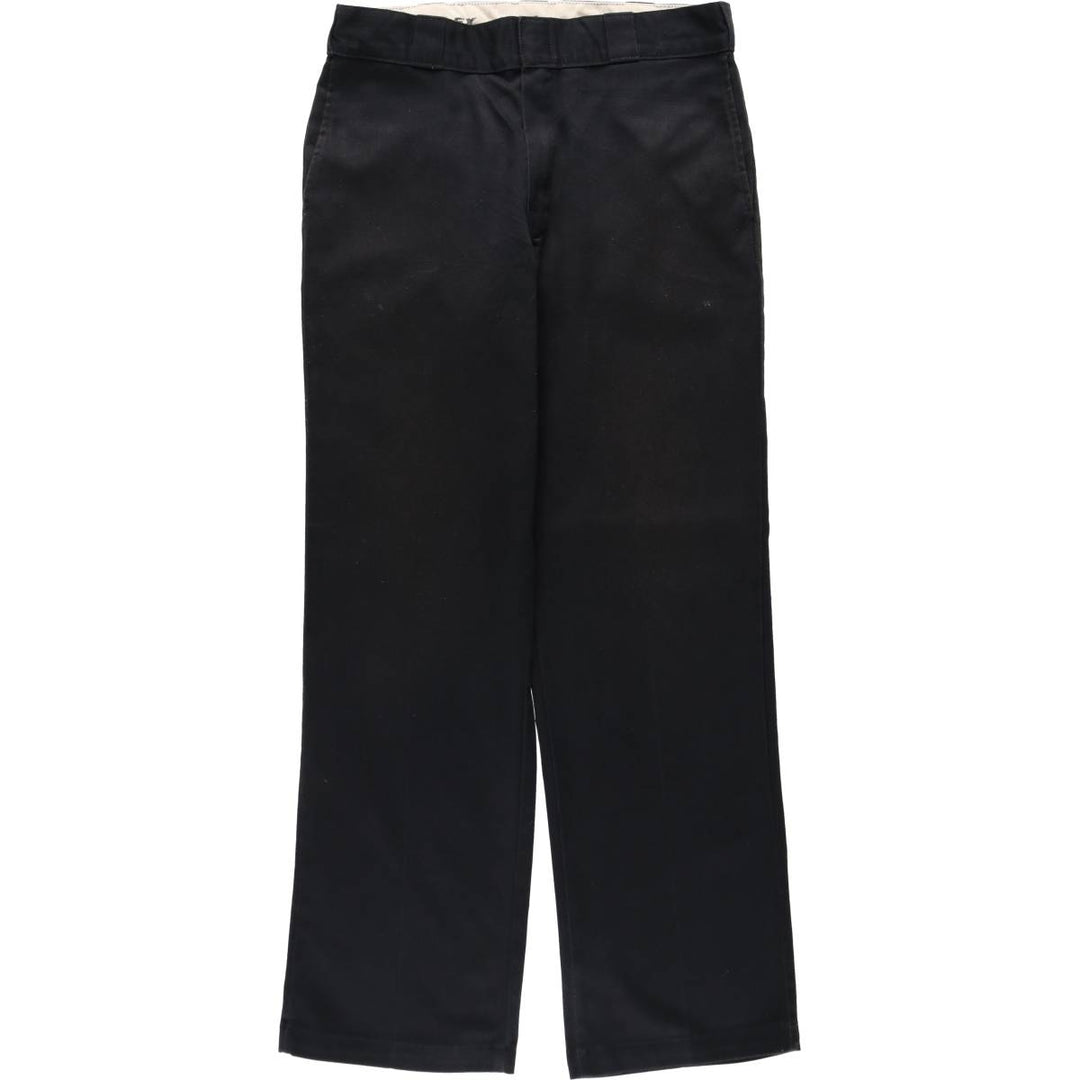 Dickies 774 Original Fit Work Pants, Men's W33 (approx.) polyester black type Vintage Second Hand
