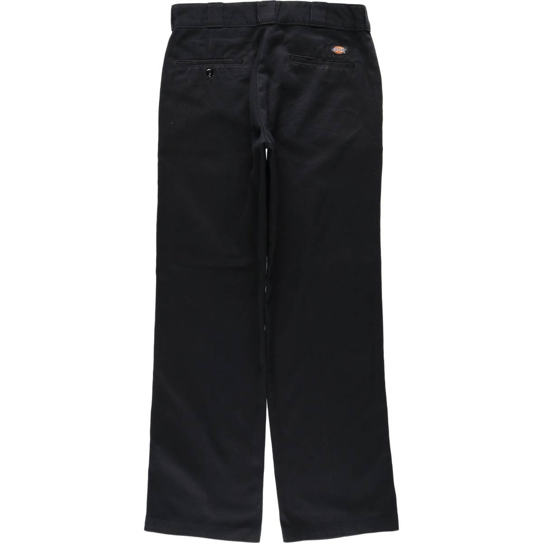 Dickies 774 Original Fit Work Pants, Men's W33 (approx.) polyester black type Vintage Second Hand