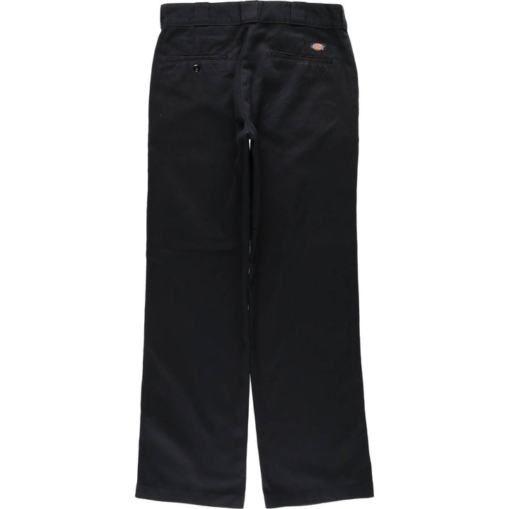 Dickies 774 Original Fit Work Pants, Men's W33 (approx.) polyester black type Vintage Second Hand