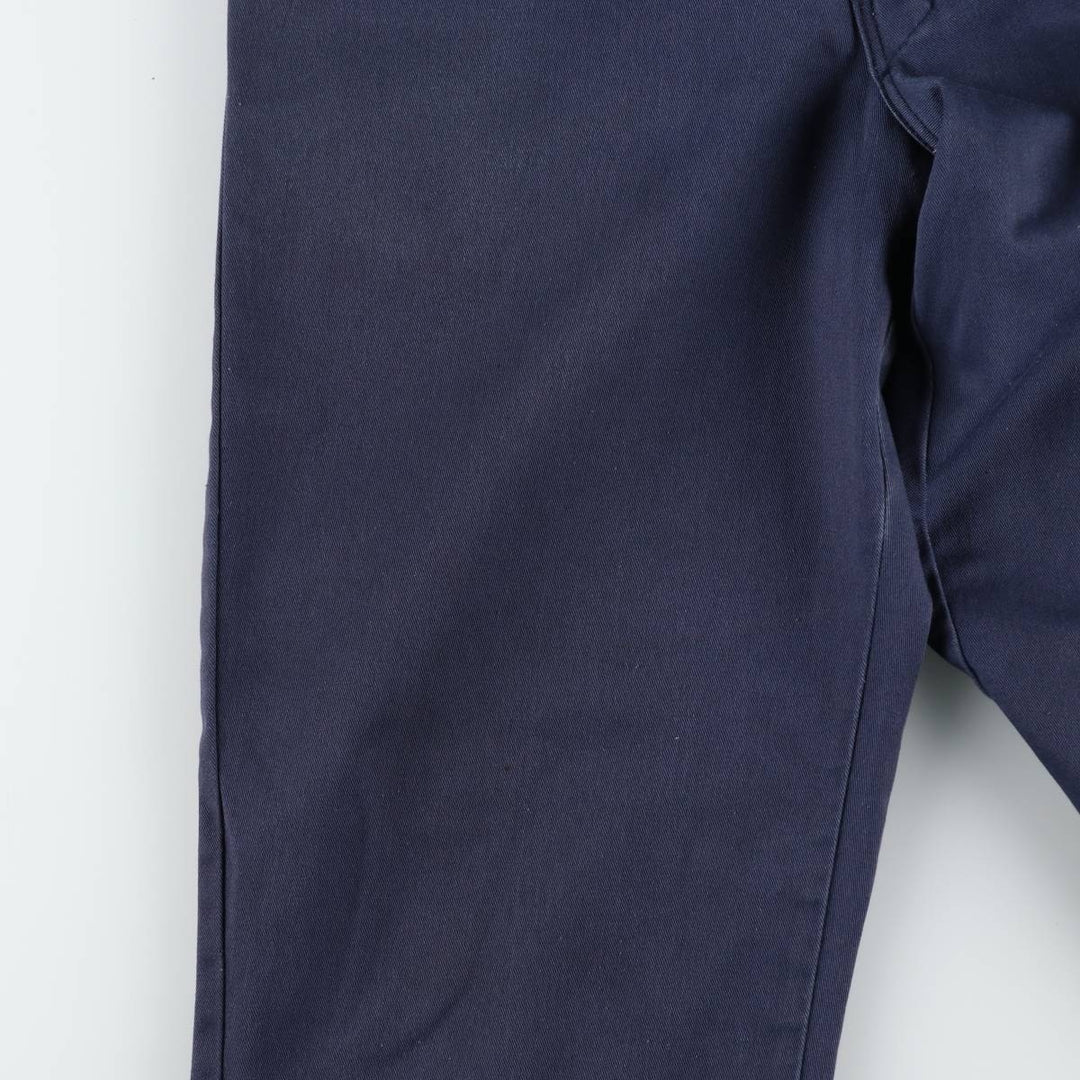 Dickies 874 Original Fit Work Pants, Men's, Size W34 polyester navy blue type Vintage Second Hand