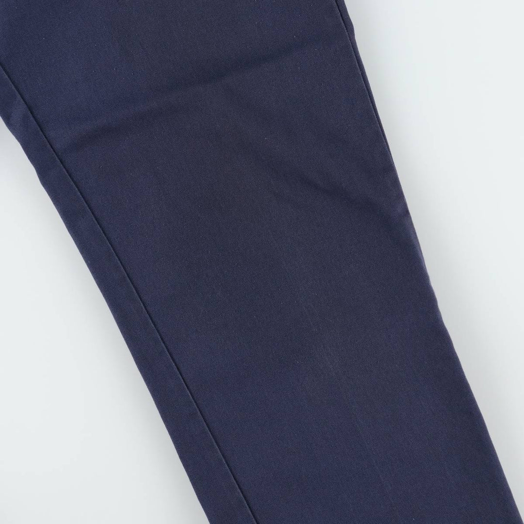 Dickies 874 Original Fit Work Pants, Men's, Size W34 polyester navy blue type Vintage Second Hand