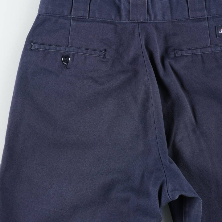 Dickies 874 Original Fit Work Pants, Men's, Size W34 polyester navy blue type Vintage Second Hand