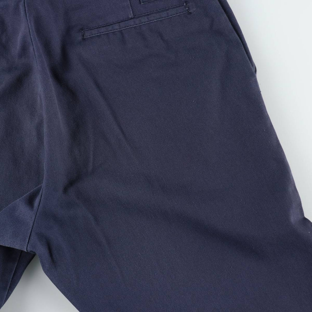 Dickies 874 Original Fit Work Pants, Men's, Size W34 polyester navy blue type Vintage Second Hand